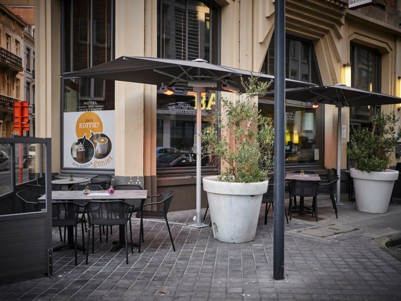 奥斯坦德利奥波德酒店 奥斯滕德 餐厅 照片